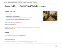 Tablet Screenshot of leffert.com